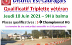Qualificatif triplette vétéran 10/06/21