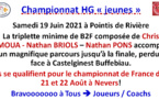 Championnat "jeunes" Pointis de Rivière 19/06/21