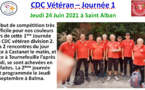 CDC vétéran J1 Saint-Aban 24/06/21