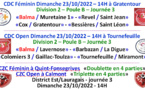 CDC + CZC Féminin et Open 23/10/22