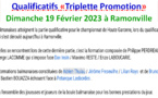 Qualificatif Triplette Promotion 19/02/23