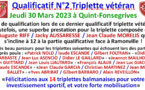 Qualificatif N° T Vétéran à Quint-Fonsegrives