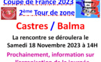 Coupe de France T2 de zone le 18/11/23