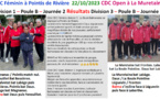 CDC Féminin et Open résultats 22/10/23