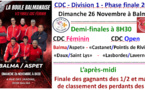 CDC Féminin + Open Division 1 Phase finale