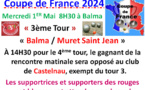 Coupe de France à Balma le 01/05/24