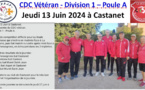 CDC Vétéran J1 à Castanet 13/06/24
