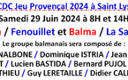 CDC Jeu Provençal à Saint Lys 29/06/24