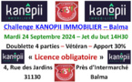 Challenge Kanopii Immobilier Balma 24/09/24