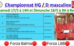 Championnat HG => DM + TTF Revel 17_18/05/25