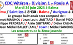 CDC Vétéran J2 à Balma 24/06/25