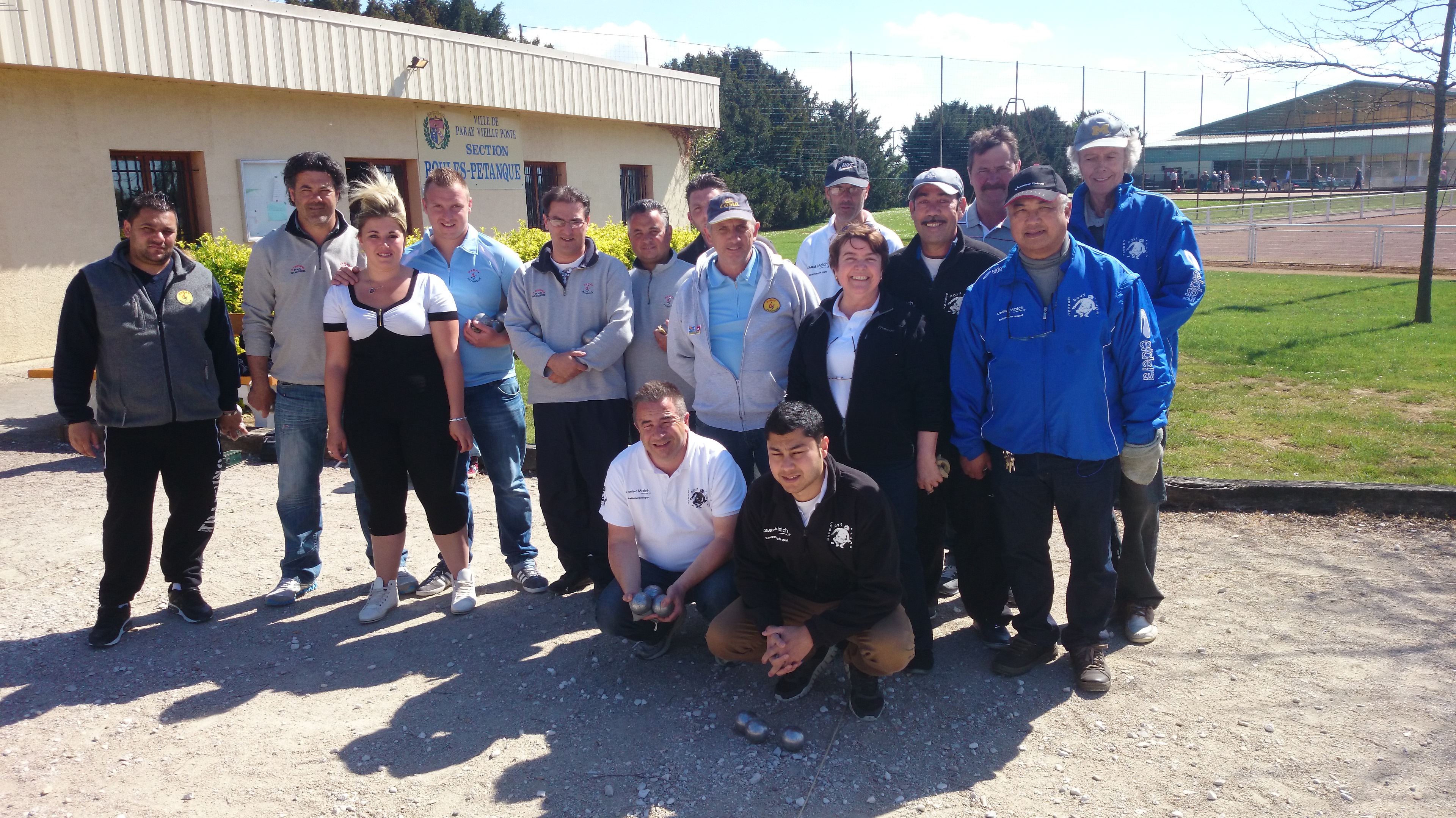 les deux équipes 1ere division