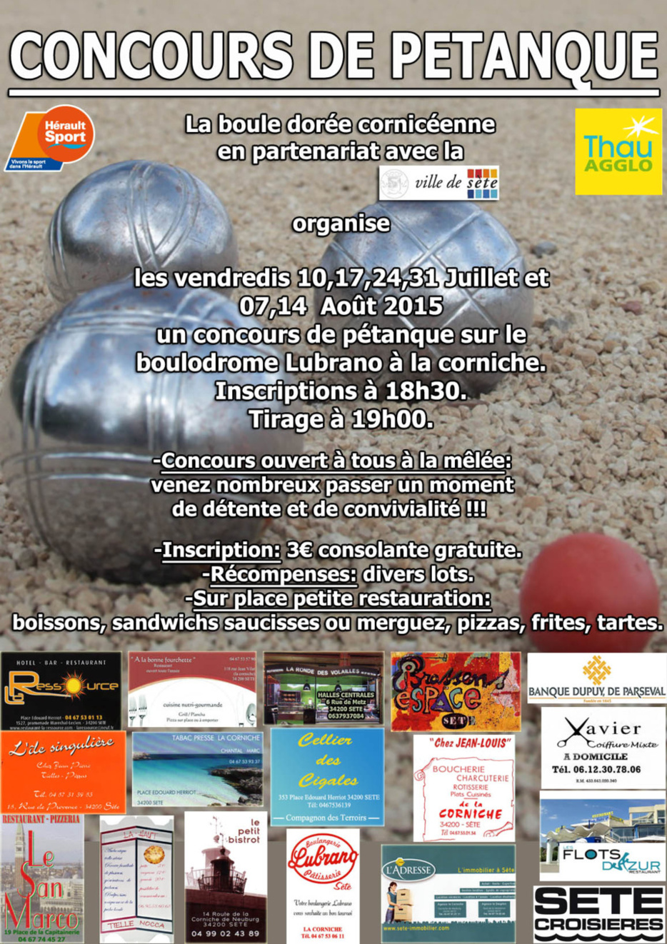 Concours d'été 2015 Concours d'été 2015