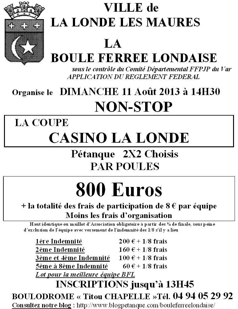 CONCOURS EN AOÛT A LA BFL