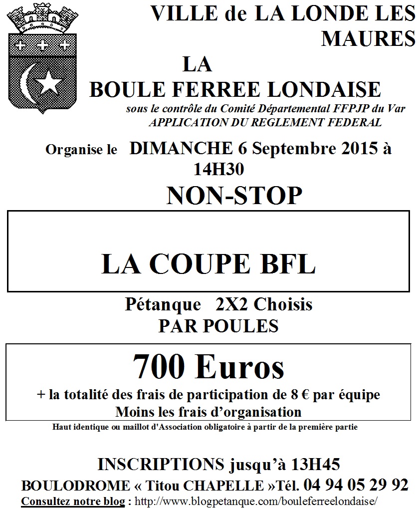 PETANQUE A LA BFL