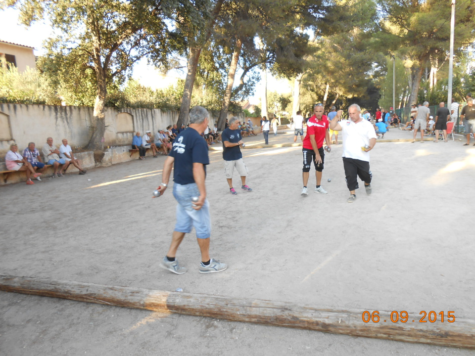 Pétanque du 6 SEPTEMBRE 2015