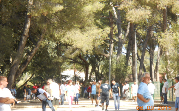 Pétanque du 6 SEPTEMBRE 2015