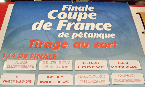 Phase finale de la Coupe de France 2009 / 2010  à Behren-les-Forbach