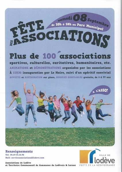 Fêtes des Associations - Samedi 8 Septembre 2012