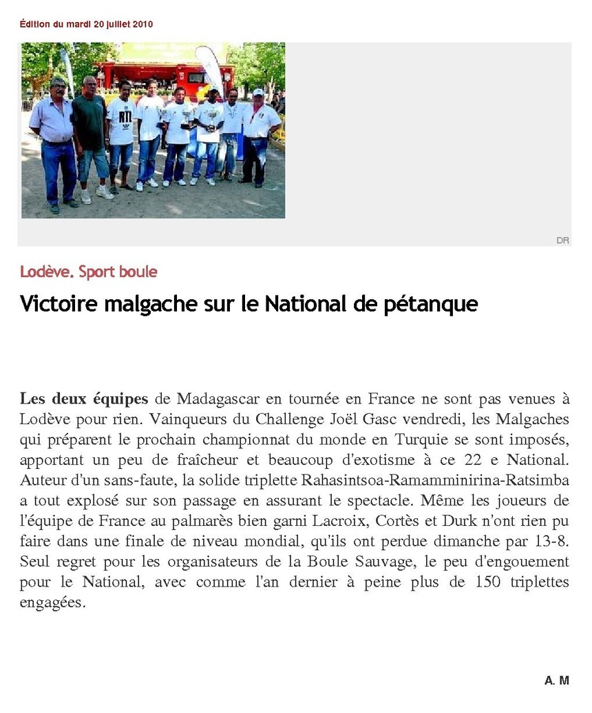 XXIIème National de Lodève XXIIème National de Lodève