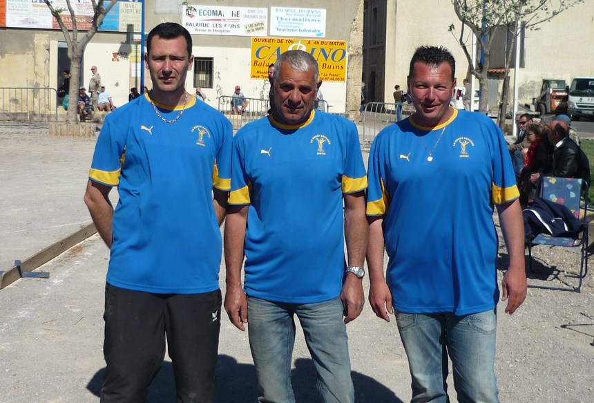 Championnat de l'Hérault Triplette Provençal - Finale - 09 & 10.04.2011