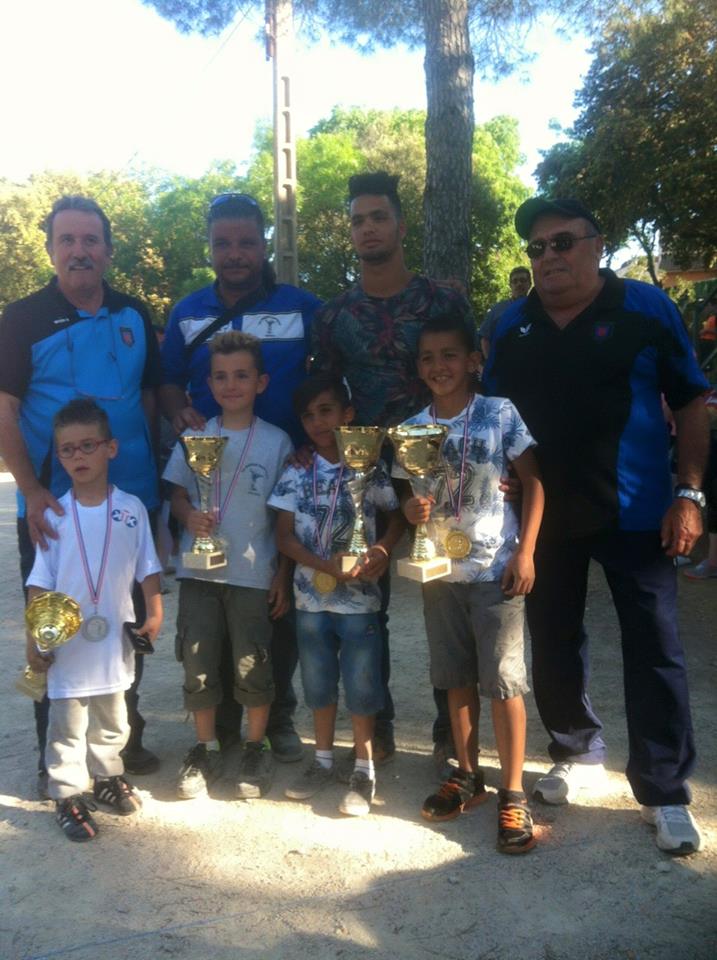 Championnat de l'Hérault doublette benjamins-minimes-cadets