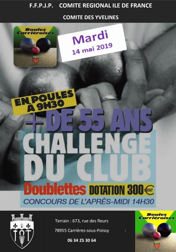 Challenge des + de 55 ans Challenge des + de 55 ans