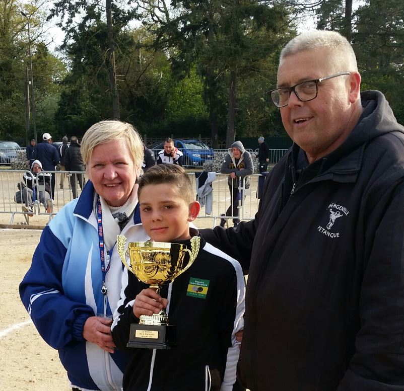 Champion départemental TT Minime 2019: Chris HOLDERBAUM