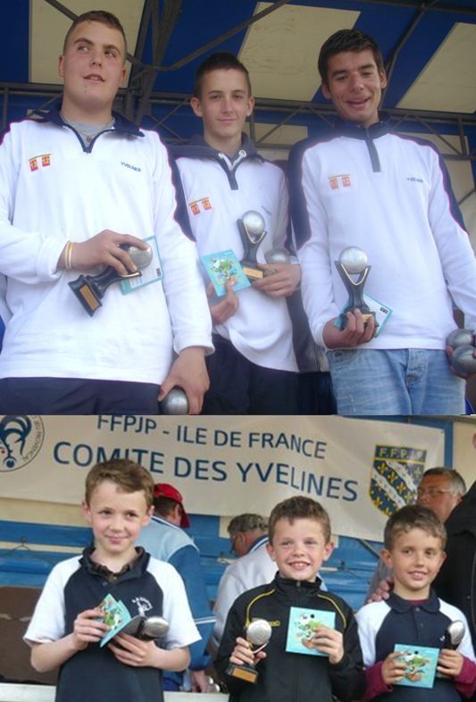 Victor, champion départemental en triplette Victor, champion départemental en triplette