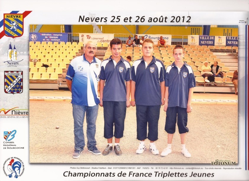 Victor au Championnat de France: 1/8ème de finale