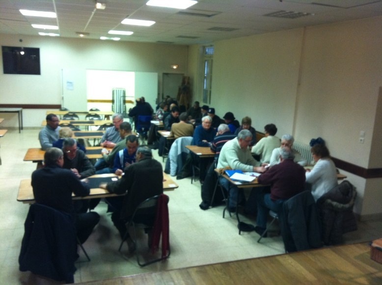 Concours de belote organisé par le club... Concours de belote organisé par le club...