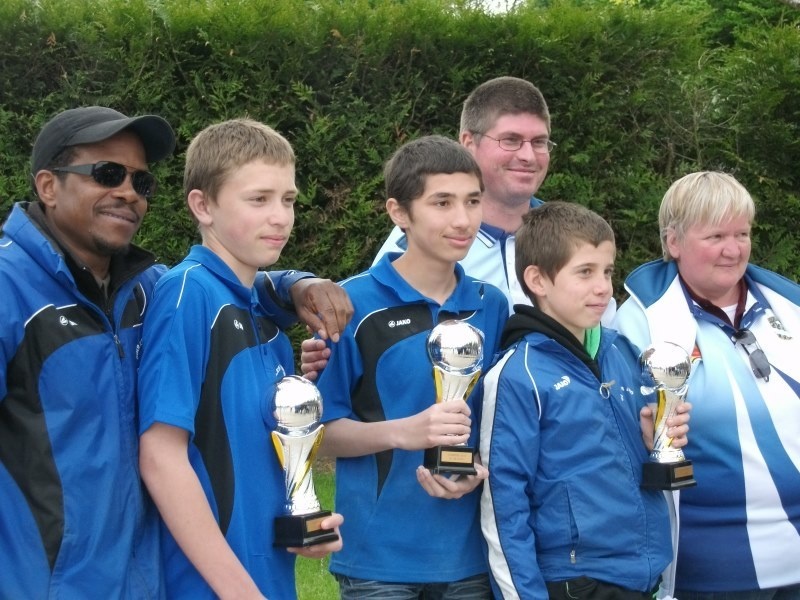 Champions Départementaux CADET: Nicolas, Corentin et Julien Champions Départementaux CADET: Nicolas, Corentin et Julien