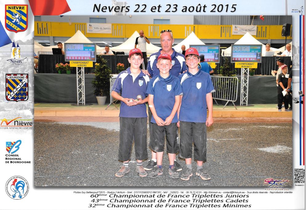 Championnat de France Jeunes 2015 à Nevers Championnat de France Jeunes 2015 à Nevers