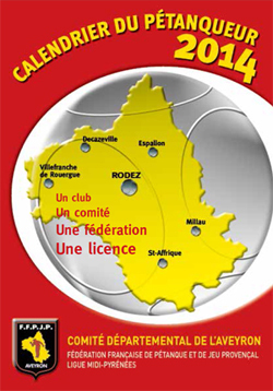Calendrier Aveyron 2014