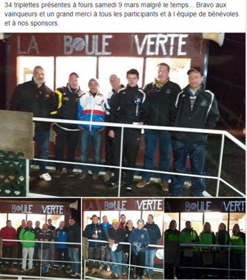 Concours du 9 mars à Fours