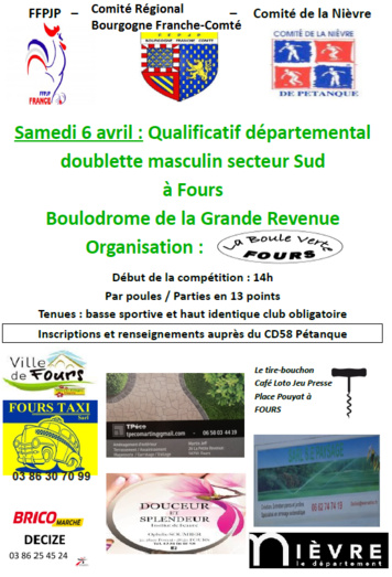 Qualificatif doublette Nièvre Qualificatif doublette Nièvre