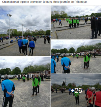 Retour sur le championnat triplette promotion à Fours (1)