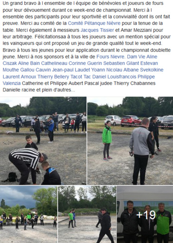 Retour sur le championnat triplette promotion à Fours (6)