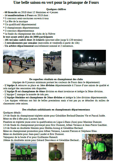 Retour sur l'année 2019
