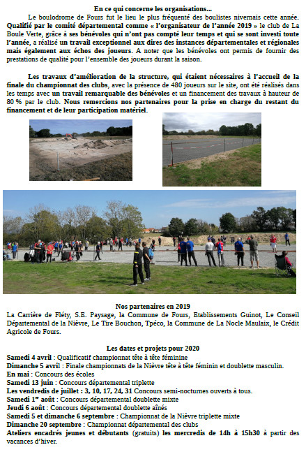 Retour sur l'année 2019