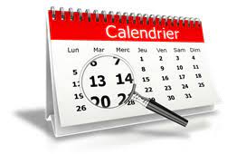 calendrier prévisionnel départemental 2021