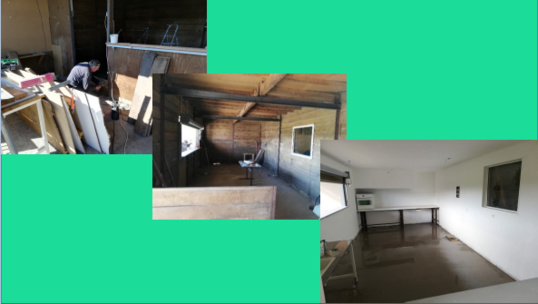 Avancée des travaux du projet "cuisine" Avancée des travaux du projet "cuisine"