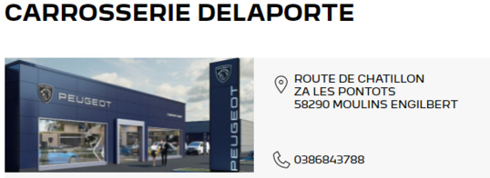 Carrosserie Delaporte Moulins-Engilbert