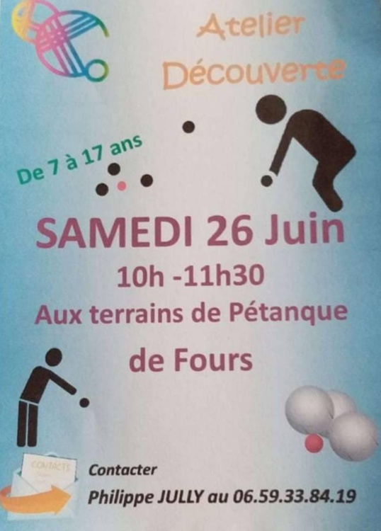 Ateliers découverte et initiation Ateliers découverte et initiation