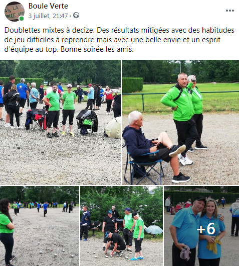 Retour championnat doublettes mixtes Retour championnat doublettes mixtes