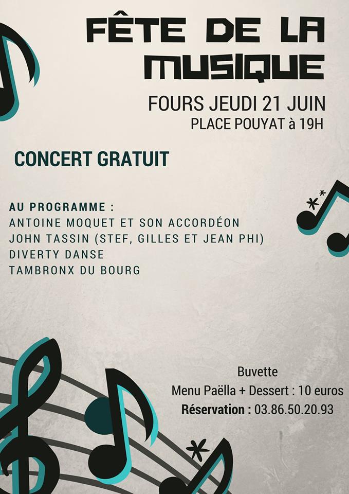 La Boule Verte fête la musique à Fours La Boule Verte fête la musique à Fours