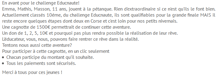 Du rêve à la réalité pour les jeunes nivernais