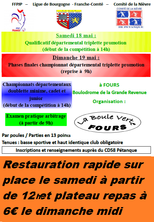 18 et 19 mai 2019