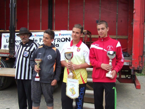 2ème Podium Pour Boulistôpotes Tête à Tête Jeunes 2ème Podium Pour Boulistôpotes Tête à Tête Jeunes