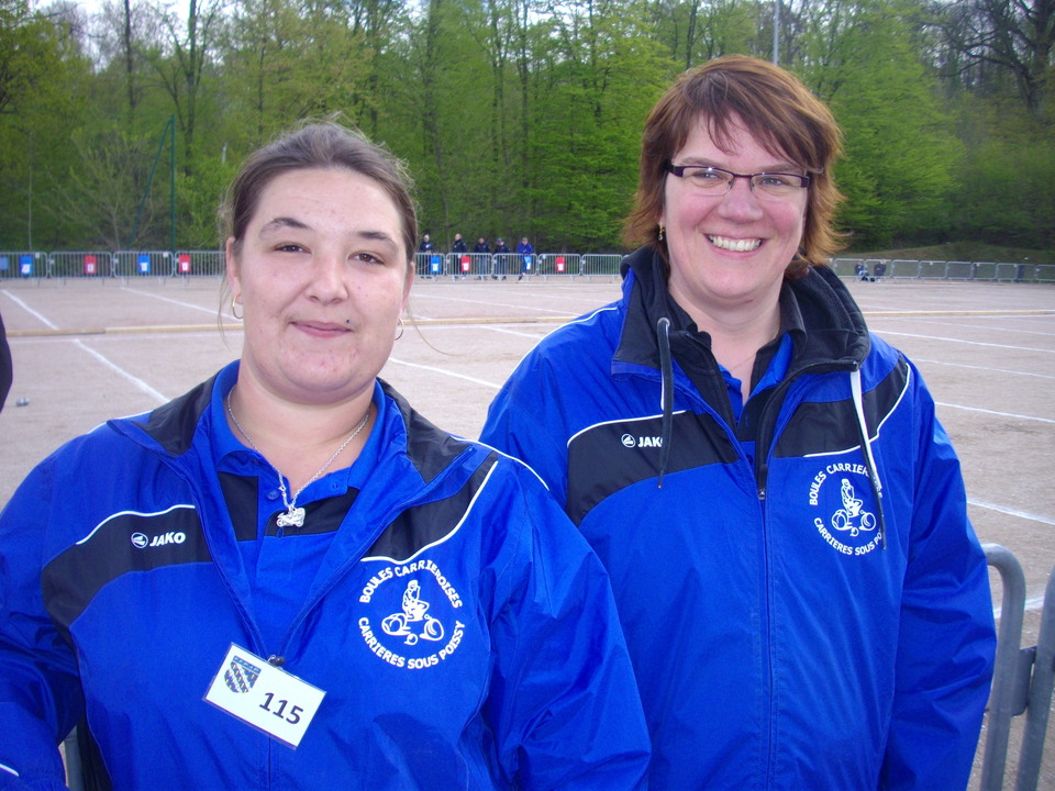 21 04 2012 - Championnat Doublettes Dames --------------- USM Les Clayes ss Bois ---------------